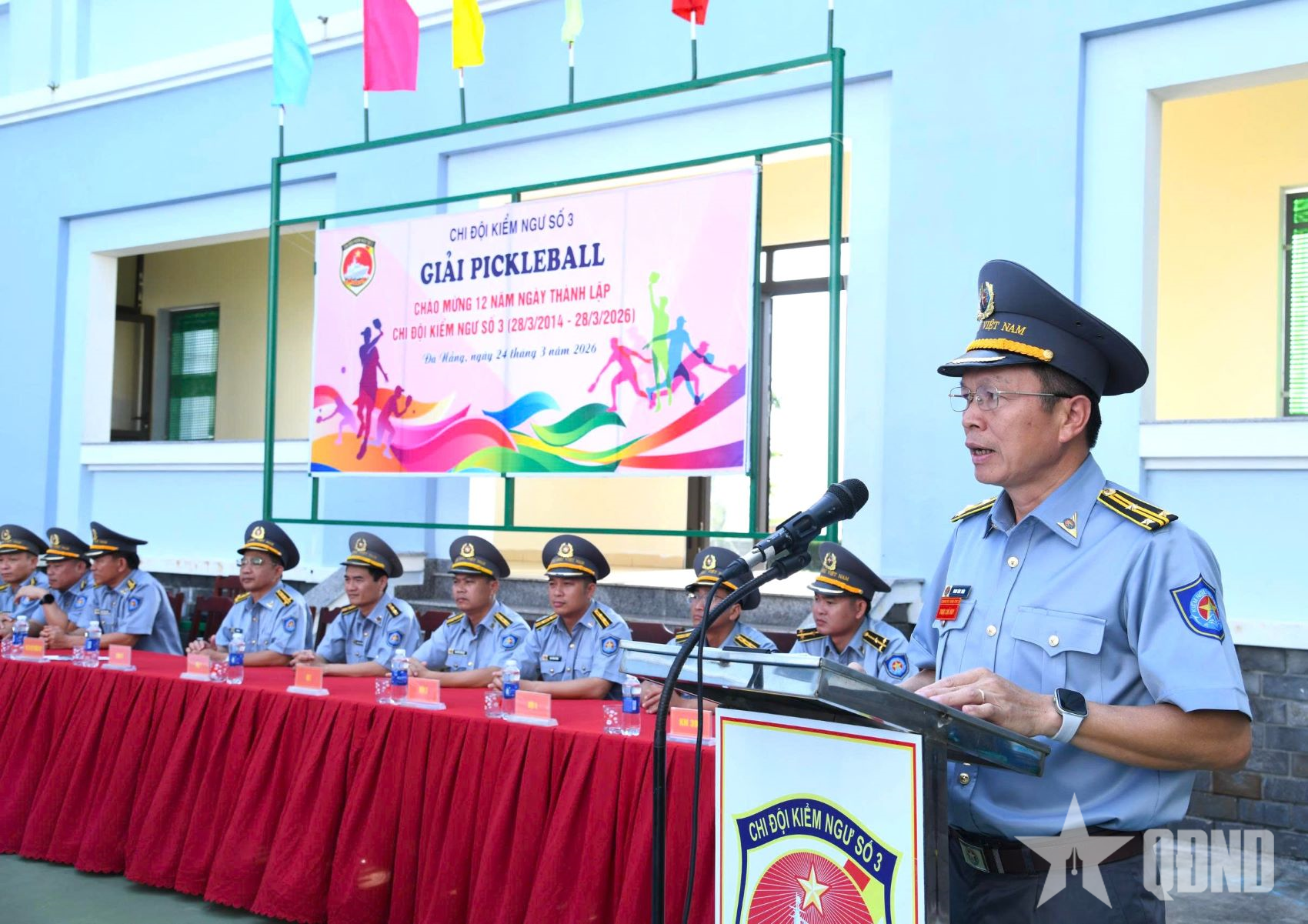 Chi đội Kiểm ngư số 3 tổ chức giải thi đấu thể thao chào mừng Ngày truyền thống đơn vị

